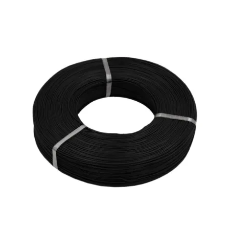 MSP Silikonowy przewód prądowy 26AWG 0,13mm2 1m CZARNY