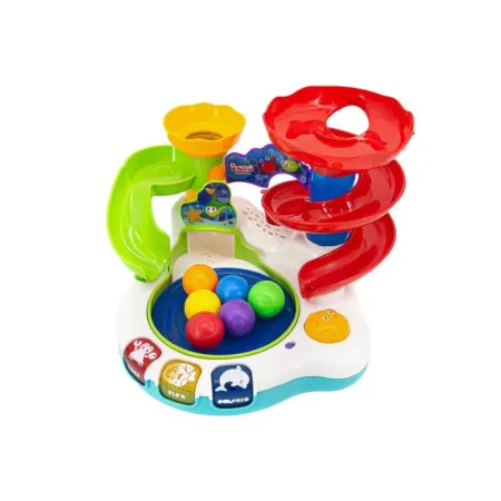 Interaktywna Fontanna Piłek Tor Kulkowy Muzyka, Piłeczki NOWOŚĆ Wodny Świat-1641173