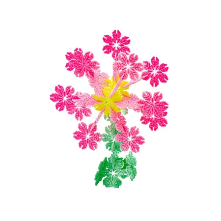 Klocki Konstrukcyjne, Rzepy, Kreatywne Rzepki Czepki Płatki Śniegu ok. 2500 Sztuk 3,1CM-1641219