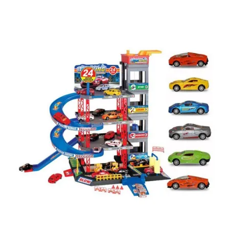 Wielopoziomowy Parking Samochodowy, Garaż, Tor + Winda + Myjnia-1641304