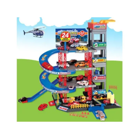 Wielopoziomowy Parking Samochodowy, Garaż, Tor + Winda + Myjnia-1641305