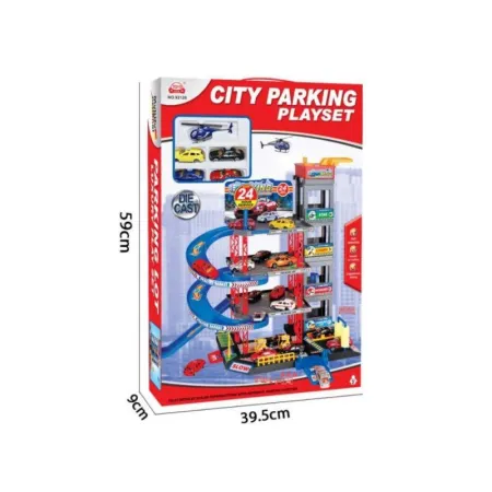 Wielopoziomowy Parking Samochodowy, Garaż, Tor + Winda + Myjnia-1641306