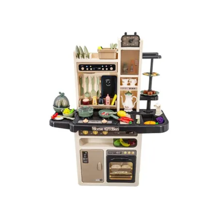 Multifunkcyjna Kuchnia Z Jajowarem - Para I Dźwięk BEŻOWO-SZARA-1641331