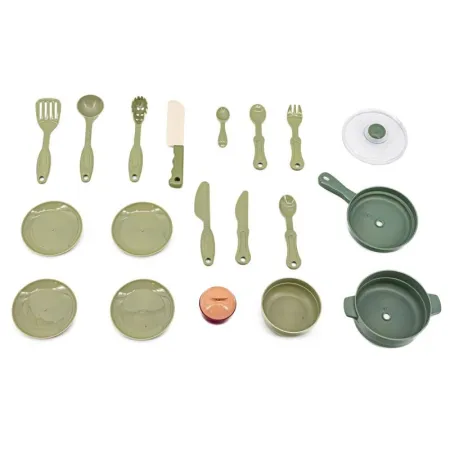 Multifunkcyjna Kuchnia Z Jajowarem - Para I Dźwięk BEŻOWO-SZARA-1641335