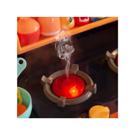 Multifunkcyjna Kuchnia Z Jajowarem - Para I Dźwięk BEŻOWO-SZARA-1641351