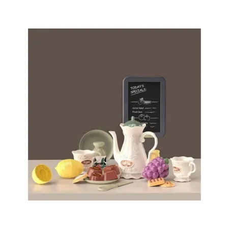 Multifunkcyjna Kuchnia Z Jajowarem - Para I Dźwięk BEŻOWO-SZARA-1641354