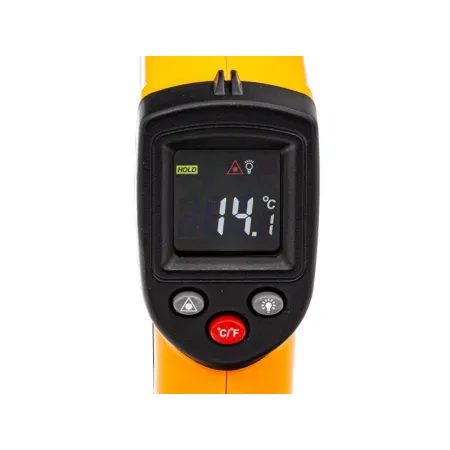 Pirometr - termometr laserowy Od-50 Do 530°C BENETECH Pomarańczowy-1641378