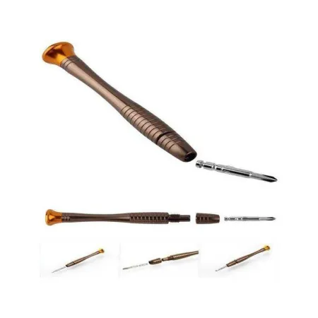 Zestaw precyzyjnych wkrętaków, śrubokrętów - 25w1 końcówek w etui-1641455