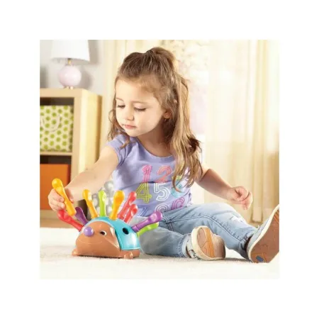 Gra Edukacyjny Wesoły Jeżyk, Jeż - Nauka Kolorów, Liczenia Kolorowe Kolce-1641496