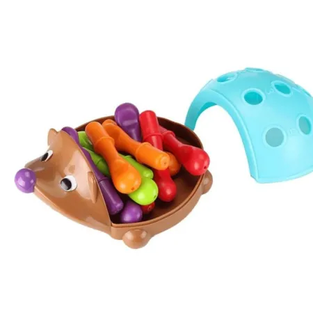 Gra Edukacyjny Wesoły Jeżyk, Jeż - Nauka Kolorów, Liczenia Kolorowe Kolce-1641501