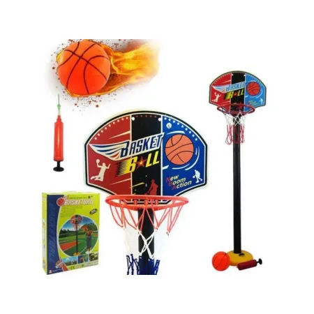 Zestaw Do Gry W Koszykówkę Kosz + Piłka I Pompka Koszykówka-1641517