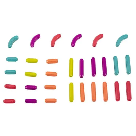 Klocki MAGNETYCZNE Konstrukcyjne 42 Elementy-1641526