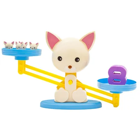 Gra Nauka Liczenia - Równoważnia Waga Szalkowa Pies + Szczenięta - Puppy Up-1641569