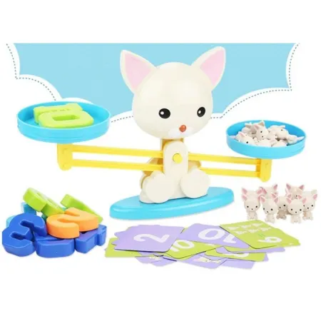 Gra Nauka Liczenia - Równoważnia Waga Szalkowa Pies + Szczenięta - Puppy Up-1641575