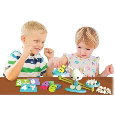 Gra Nauka Liczenia - Równoważnia Waga Szalkowa Pies + Szczenięta - Puppy Up-1641577