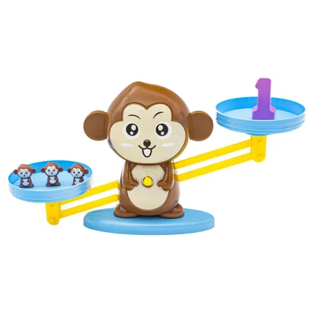 Gra Nauka Liczenia - Równoważnia Waga Szalkowa Małpka - Monkey Balance-1641588