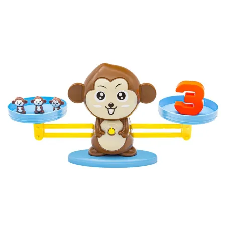 Gra Nauka Liczenia - Równoważnia Waga Szalkowa Małpka - Monkey Balance-1641589