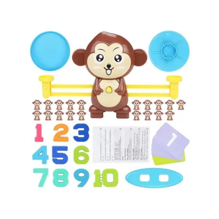 Gra Nauka Liczenia - Równoważnia Waga Szalkowa Małpka - Monkey Balance-1641595