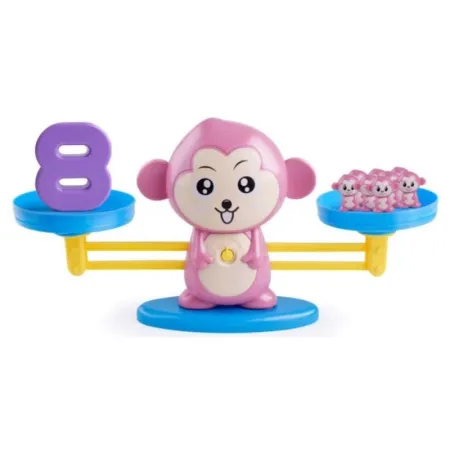 Gra Nauka Liczenia - Równoważnia Waga Szalkowa Małpka - Monkey Balance-1641597