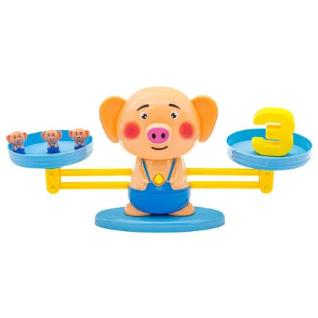 Gra Nauka Liczenia - Równoważnia Waga Szalkowa Świnka - Piggy Balance-1641628