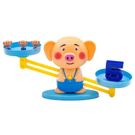 Gra Nauka Liczenia - Równoważnia Waga Szalkowa Świnka - Piggy Balance-1641629
