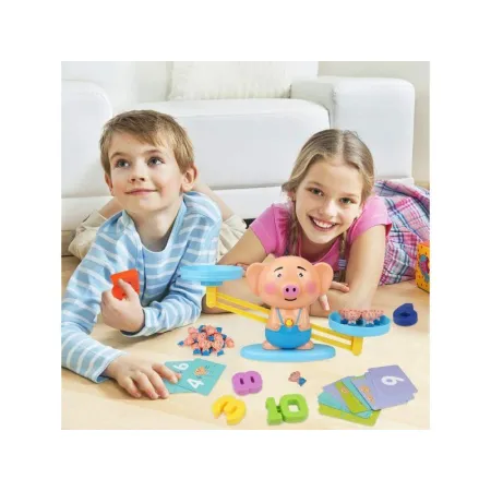 Gra Nauka Liczenia - Równoważnia Waga Szalkowa Świnka - Piggy Balance-1641639