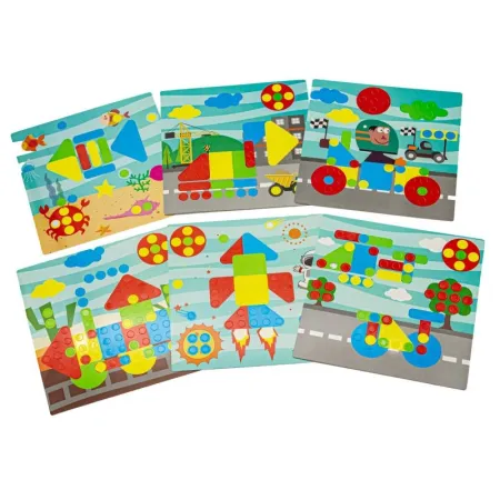 Kreatywna Mozaika, Układanka, Klocki, Wkrętarka Śrubki 261 EL Zestaw Konstrukcyjny-1641712