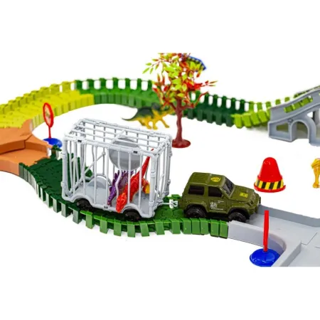 Duży Tor Samochodowy Wyścigowy - Park Dinozaurów 240 El-1641724