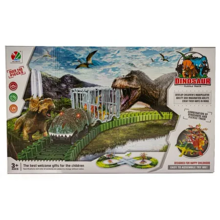 Duży Tor Samochodowy Wyścigowy - Park Dinozaurów 240 El-1641727