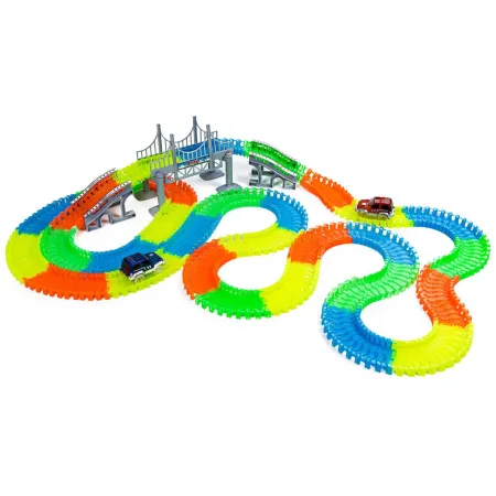 Kolorowy Tor Samochodowy Wyścigowy 360 El 2 Auta-1641734