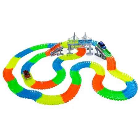 Kolorowy Tor Samochodowy Wyścigowy 360 El 2 Auta-1641735