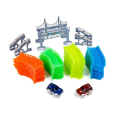 Kolorowy Tor Samochodowy Wyścigowy 360 El 2 Auta-1641737