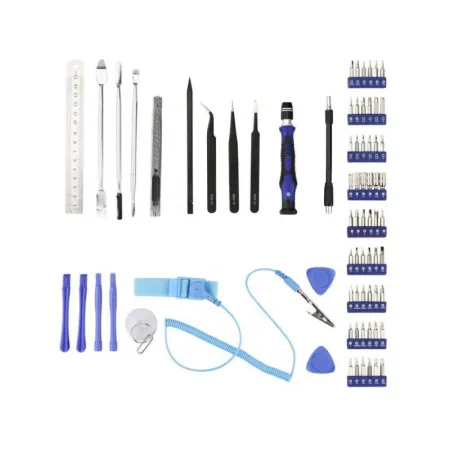 Duży Zestaw Precyzyjnych Narzędzi, Wkrętaki, Pęsety 79w1