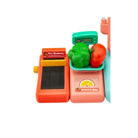 Edukacyjna sklepowa kasa fiskalna - mikrofon, waga, czytnik, akcesoria-1641917