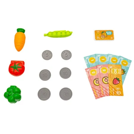 Edukacyjna sklepowa kasa fiskalna - mikrofon, waga, czytnik, akcesoria-1641932