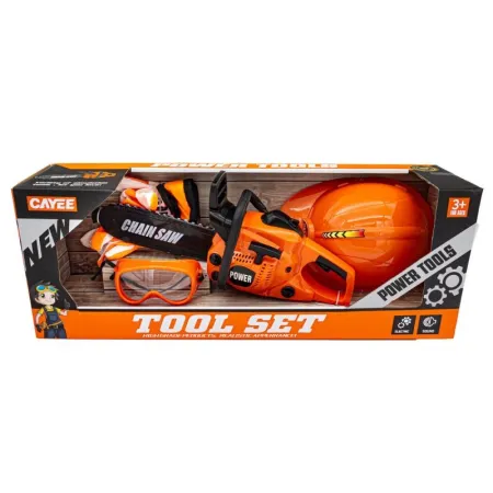 Piła Łańcuchowa, Motorowa  + Kask, Okulary, Rękawice-1642033