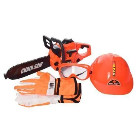 Piła Łańcuchowa, Motorowa  + Kask, Okulary, Rękawice-1642037