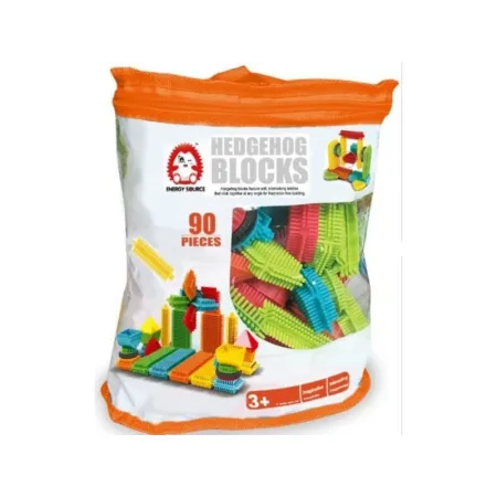 Klocki Konstrukcyjne, Wafle, Jeżyki, Grzebyki 90 elementów-1642049