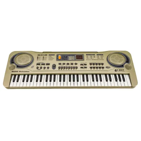 Keyboard MQ-811 Organki, 61 Klawiszy, Zasilacz, Mikrofon, USB