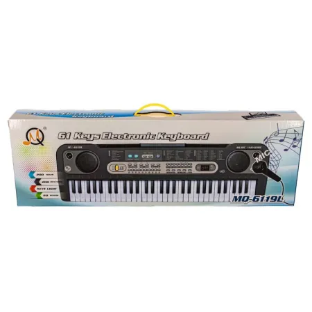 Keyboard MQ-6119L Organki, 61 Klawiszy, Mikrofon, Nauka Gry-1642118