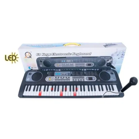 Keyboard MQ-6119L Organki, 61 Klawiszy, Mikrofon, Nauka Gry-1642123