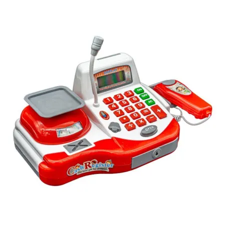 Edukacyjna sklepowa kasa fiskalna - kalkulator, waga, akcesoria-1642126