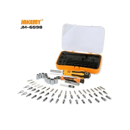 Profesjonalny Zestaw Narzędzi Precyzyjnych JAKEMY 66w1