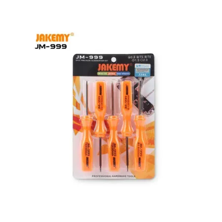 Profesjonalny Zestaw Śrubokrętów, Wkrętaków JAKEMY 5 sztuk-1642427