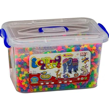 Prasowanka, Koraliki Do Prasowania, Wersja XXL, Zestaw 6000 El Fluorescencyjne-1642436