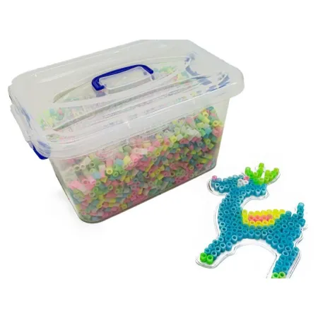 Prasowanka, Koraliki Do Prasowania, Wersja XXL, Zestaw 6000 El Świecące W Ciemności-1642446