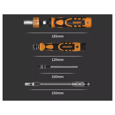 Profesjonalny Zestaw Narzędzi Precyzyjnych JAKEMY 48w1-1642652