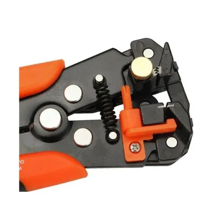 Profesjonalny Ściągacz Izolacji Kabla Przewodów Zaciskarka Zaciskacz, Obcinacz-1642756