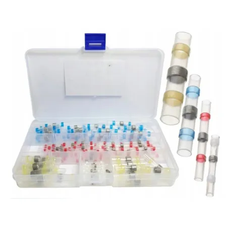 Złączka, Rurka, Koszulka Termokurczliwa Z Cyną, Złącza Lutownicze Zestaw 120sztuk-1642784