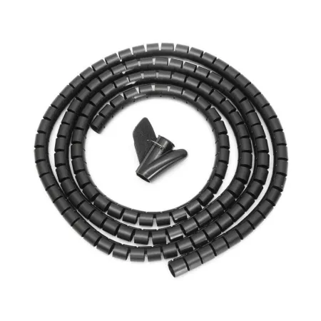 Organizer Kabli, Opaska Spiralna Do Przewodów, Maskownica, Osłona CZARNA 3m